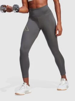Adidas Hyperbright Optime 7/8 Leggings - Grey