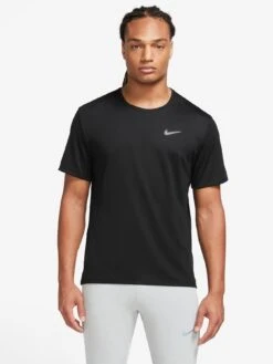 Nike Run Miler T-Shirt - Black