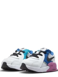 Nike Infant Air Max Excee - White/Blue -Sport Sphere V94TY SQ3 0000000155 WHITE BLUE SLf