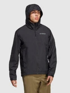 Adidas Terrex Men's Rain Ready Jacket - Black