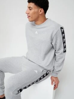 Adidas Sportswear Men's M Bl Pt - MEDIUM GREY HEATHER -Sport Sphere V9PVX SQ6 0000000005 GREY MDd2