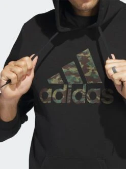Adidas Sportswear Camo Hoodie - Black -Sport Sphere V9PW5 SQ4 0000000004 BLACK MDd