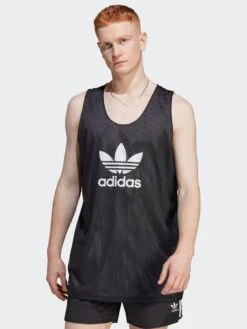 Adidas Originals Adicolor Classics Basketball Trefoil Shirt - Black