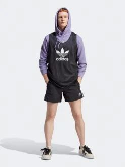 Adidas Originals Adicolor Classics Basketball Trefoil Shirt - Black -Sport Sphere V9Q12 SQ3 0000000004 BLACK MDo