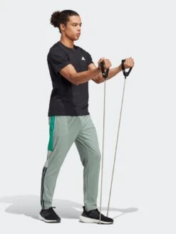 Adidas Performance Training Colourblock 3-Stripes Joggers -Sport Sphere V9Q1F SQ3 0000000047 GREEN MDo