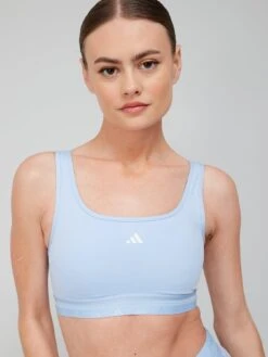 Adidas Hyperglam Sports Bra - Light Support - Blue