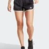 Adidas Women's Marathon 2Response Running Shorts 1/2 - Black/White