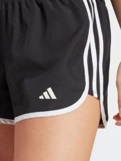 Adidas Women's Marathon 2Response Running Shorts 1/2 - Black/White -Sport Sphere V9RJ3 SQ4 0000000019 BLACK WHITE MDd