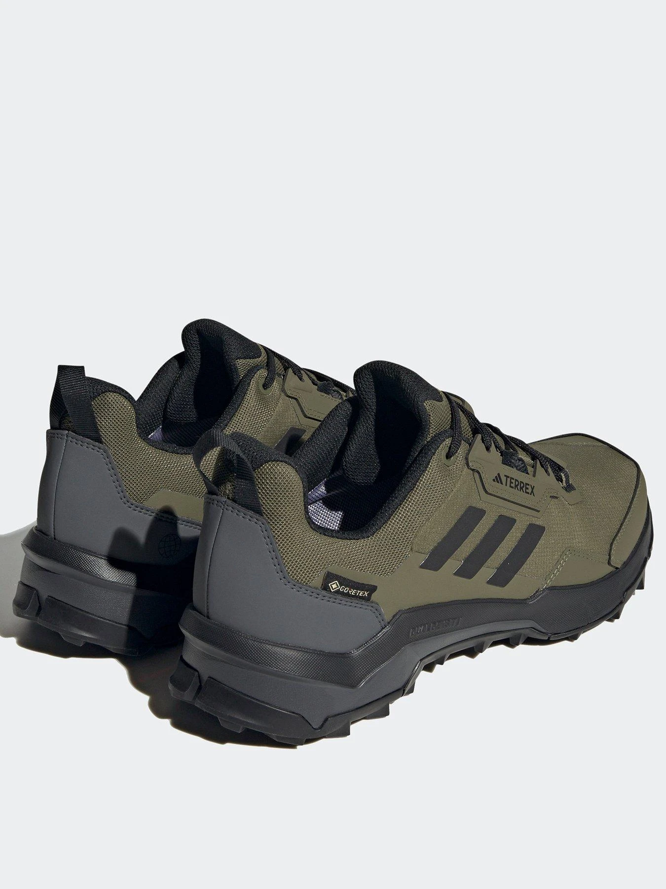 Adidas Terrex Men's AX4 Goretex Walking Shoes - Khaki 2 Adidas Terrex Men's AX4 Goretex Walking Shoes - Khaki - Image 2