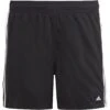 Adidas Boys 3 Stripe Swim Short - Black/White