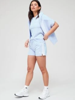 Adidas Women's Sportswear Essentials Sports Shorts 1/4 - Blue -Sport Sphere VB1PF SQ3 0000000020 BLUE MDo