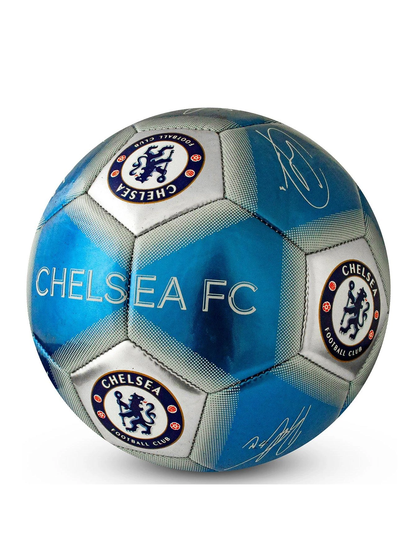 Chelsea Size 5 Metallic Signature Football 2 Chelsea Size 5 Metallic Signature Football - Image 2