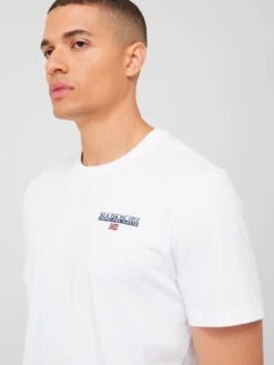 NAPAPIJRI Ice Short Sleeve T-Shirt - White -Sport Sphere VC0ZL SQ4 0000000013 WHITE MDd