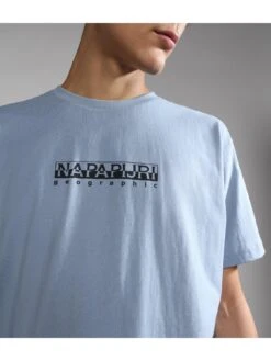 NAPAPIJRI Box S/s T-shirt - Light Blue -Sport Sphere VC11V SQ4 0000000150 LIGHT BLUE MDd