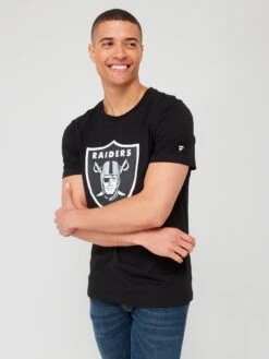 Fanatics Las Vegas Raiders Short Sleeve Crew Tee - Black