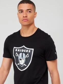 Fanatics Las Vegas Raiders Short Sleeve Crew Tee - Black -Sport Sphere VCIXU SQ4 0000000004 BLACK MDd