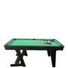 Viavito PT100X 5ft Folding Pool Table For Easy Convenient Storage With Accessories