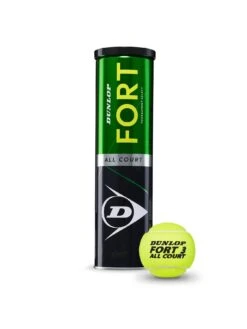 Dunlop Fort All Court Tournament Select Tennis Balls - Tube Of 4 -Sport Sphere VD6JF SQ3 0000000088 NO COLOR SLd