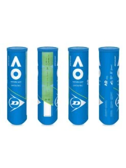 Dunlop Australian Open Tennis Balls-4 Ball Tube -Sport Sphere VD6JG SQ4 0000000088 NO COLOR SLd1