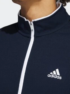 Adidas Golf Upf Quarter Zip Pullover - Navy/White -Sport Sphere VDFB0 SQ5 0000000025 NAVY WHITE MDd1