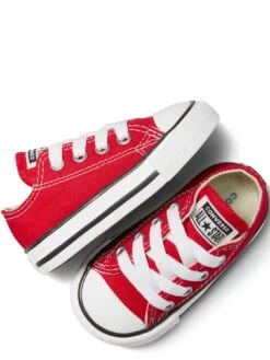 Converse Chuck Taylor All Star Ox Infant Trainers - Red -Sport Sphere VDNDK SQ4 0000000017 RED SLt