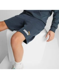 Puma Boys Essentials+ Short - Navy 7 Puma Boys Essentials+ Short - Navy -Sport Sphere VDNJ6 SQ4 0000000048 NAVY SLd