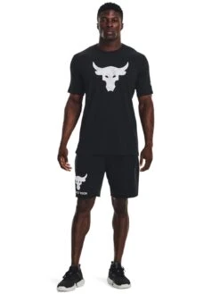 UNDER ARMOUR Training Project Rock Brahma Bull S/s T-shirt - Black -Sport Sphere VDOC6 SQ3 0000000004 BLACK MDo