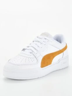 Puma Ca Pro Suede Fs - White/Desert Clay -Sport Sphere VDQS7 SQ3 0000000486 WHITE NAVY SLf