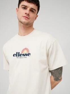 Ellesse Aestas Tee - Beige  -Sport Sphere VE8G8 SQ4 0000000108 BEIGE MDd
