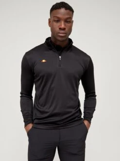Ellesse Golf Rolbi 1/4 Zip - Black
