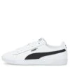 Puma Vikky V3 Leather Trainers - White/Black