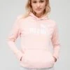 Puma Ess Logo Hoodie - Pink