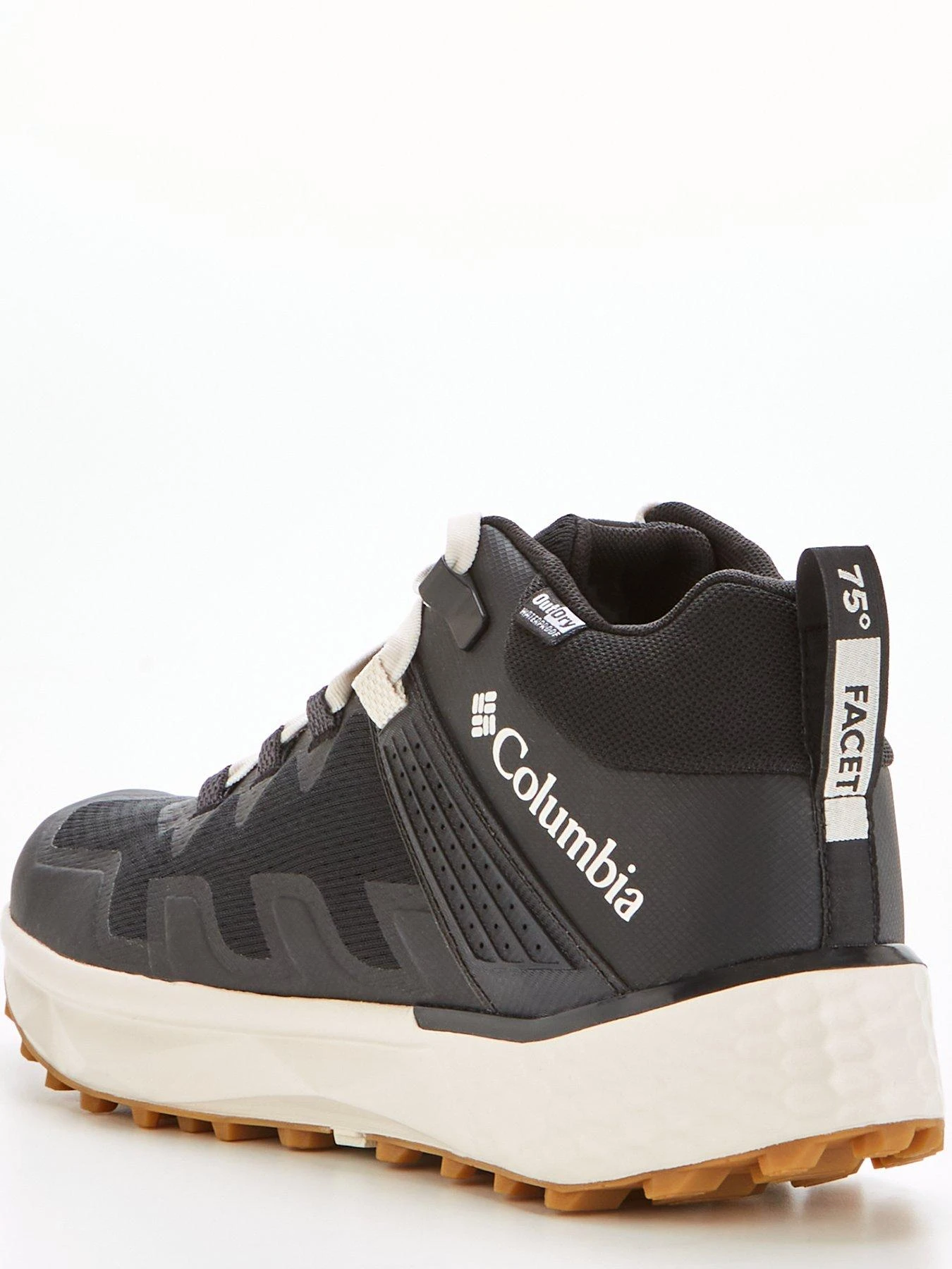 Columbia Men's Facet 75 Mid Outdry Walking Boots - Black 3 Columbia Men's Facet 75 Mid Outdry Walking Boots - Black - Image 3