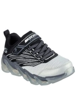 Skechers Boys Mega-surge Gore And Strap Lighted Trainer