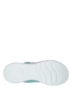 Skechers Girls Flicker Flash Gore And Strap 3d Print Lighted Trainer -Sport Sphere VFHFB SQ5 0000000020 BLUE SLu