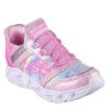 Skechers Girls Galaxy Lights Lighted Slip In Trainer
