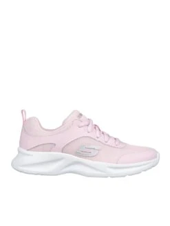Skechers Girls Dynamatic Lace Up 3d Print Trainer