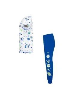 Converse Younger Boys Space Cruisers T-Shirt & Pant Set - Blue -Sport Sphere VFMVE SQ5 0000000020 BLUE SLd1