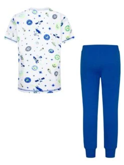 Converse Infant Boys Space Cruisers T-Shirt & Pant Set - Blue -Sport Sphere VFMVH SQ3 0000000020 BLUE SLb
