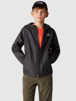 THE NORTH FACE Older Boys Never Stop Wind Jacket - Black -Sport Sphere VFU4Q SQ4 0000000004 BLACK SLd