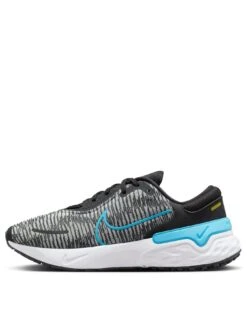 Nike Renew Run 4 Trainers - Black/Blue