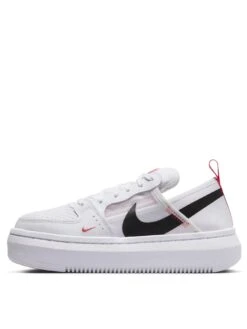 Nike Court Vision Alta Trainers - White/Black