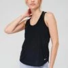 Nike One Breathe Tank Top - Black/White