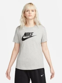 Nike Nsw Essential Icon Futura T-Shirt - Dark Grey