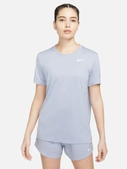 Nike Dri-Fit Short Sleeve T-Shirt - Blue