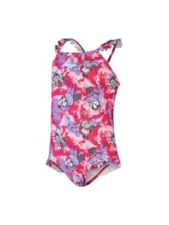 Speedo Girls Learn To Swim Printed Frill Thinstrap - Pink -Sport Sphere VGGLA SQ5 0000000063 PINK SLd1