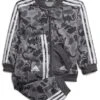 Adidas Sportswear Infant Printed Shiny Tracksuit - Grey