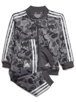 Adidas Sportswear Infant Printed Shiny Tracksuit - Grey