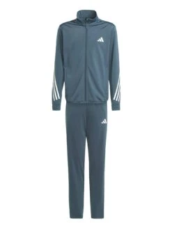 Adidas Junior Boys Train Icons Tracksuit - Teal