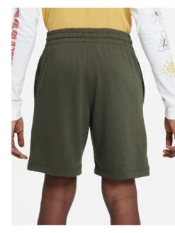 Nike Older Boys Sportswear Jersey Short -Sport Sphere VGIIC SQ3 0000000630 DARK GREEN SLb